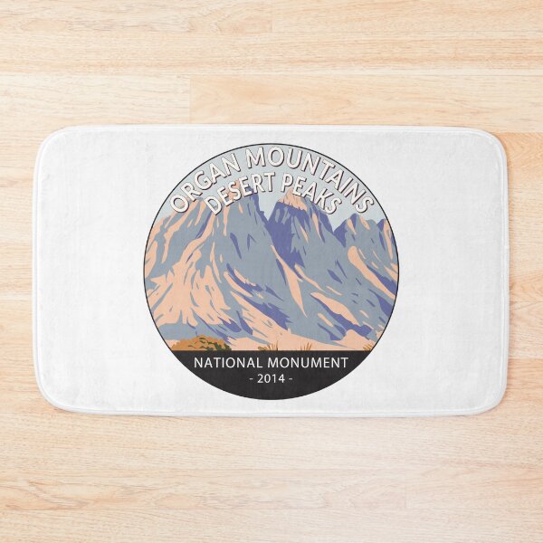 Item preview, Organ Mountains Desert Peaks National Monument New Mexico Circle designed and sold by KrisSidDesigns.