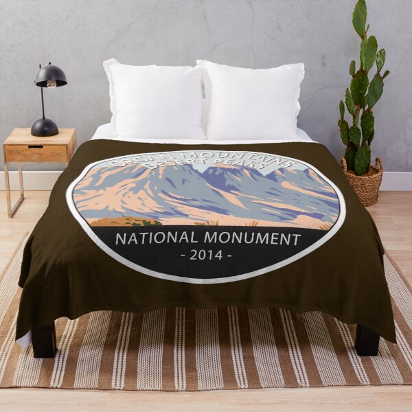 Item preview, Organ Mountains Desert Peaks National Monument New Mexico Circle designed and sold by KrisSidDesigns.