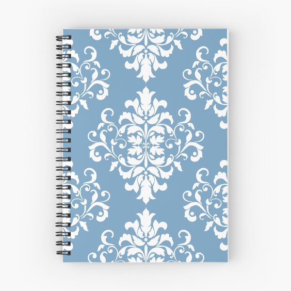 Item preview, Blue White Floral Pattern designed and sold by Claudia McBain.