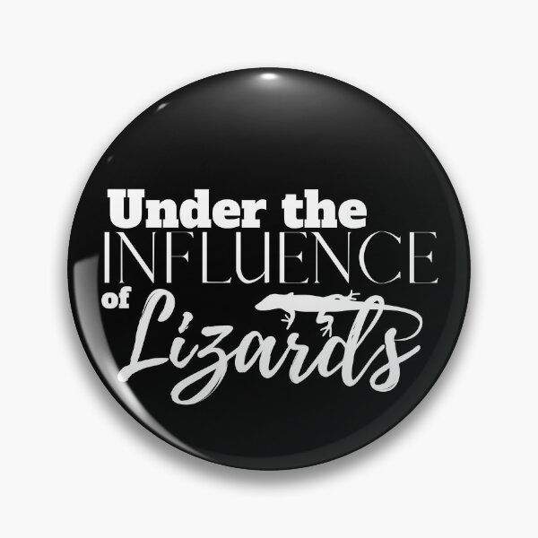 Item preview, Under the Influence of Lizards designed and sold by It's On Backwards.