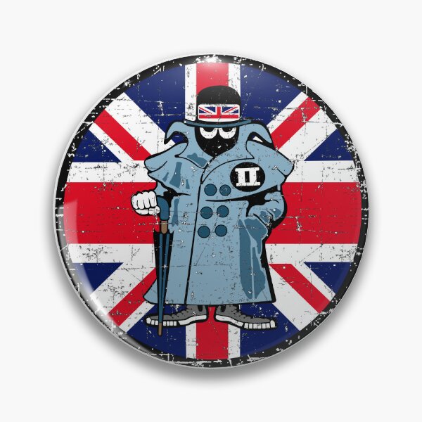 Item preview, Spooky F-4 Phantom II - UK Roundel patch  -  Grunge Style designed and sold by pzd501.