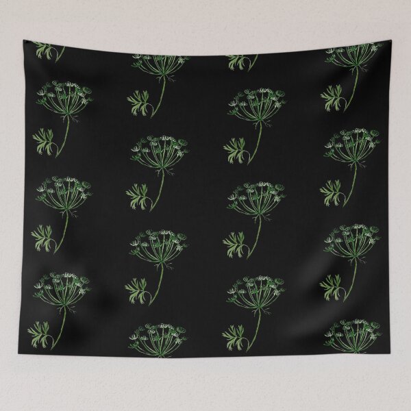 Item preview,  Seamless black pattern leave branch watercolor illustration designed and sold by Yana Mustafina | Boho Soulful Designs.