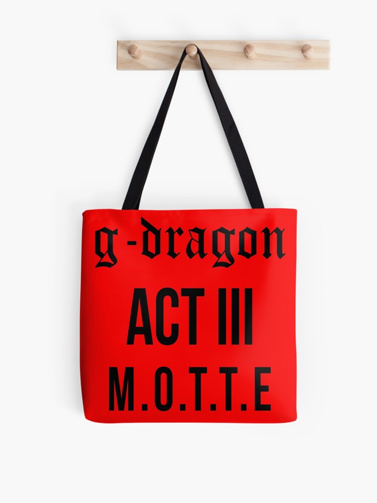 G-DRAGON 大判タオル入りナップサックAct III: Motte 2025年最新】G
