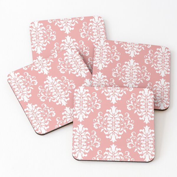Item preview, Pink White Floral Pattern designed and sold by Claudia McBain.