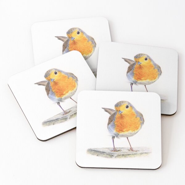 Item preview, Curious Winter Robin designed and sold by Artz-by-Karlene.