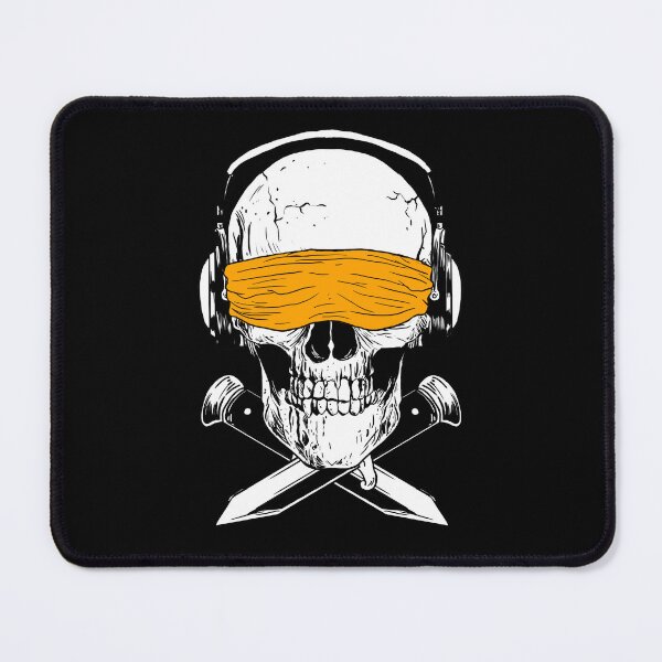 Item preview, Skull with Headphones designed and sold by LY D.