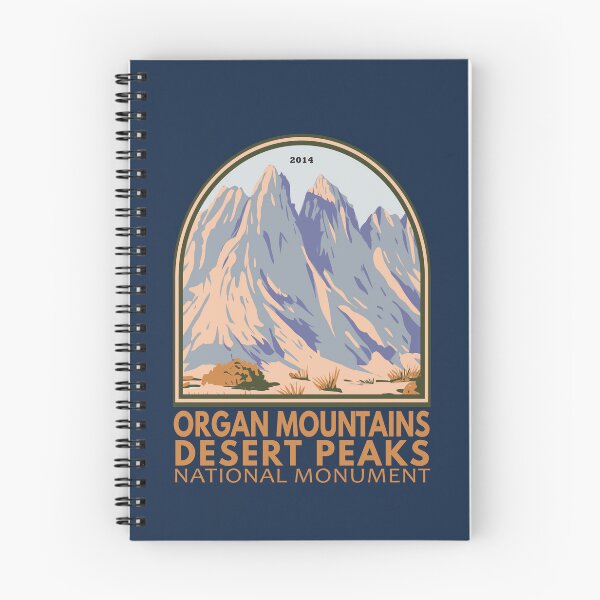 Item preview, Organ Mountains Desert Peaks National Monument New Mexico Emblem designed and sold by KrisSidDesigns.