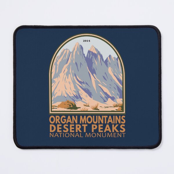 Item preview, Organ Mountains Desert Peaks National Monument New Mexico Emblem designed and sold by KrisSidDesigns.