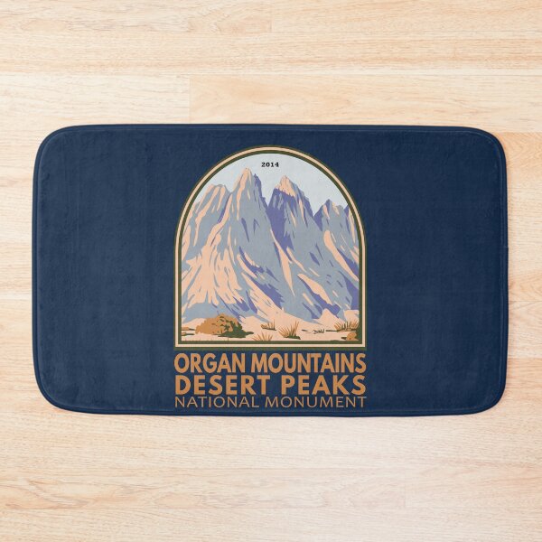 Item preview, Organ Mountains Desert Peaks National Monument New Mexico Emblem designed and sold by KrisSidDesigns.