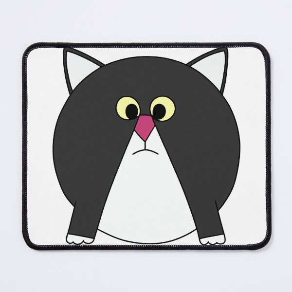 Item preview, A cartoonish round grey cat IV designed and sold by BrachiaST.