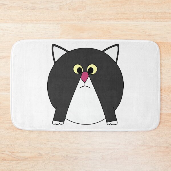 Item preview, A cartoonish round grey cat IV designed and sold by BrachiaST.