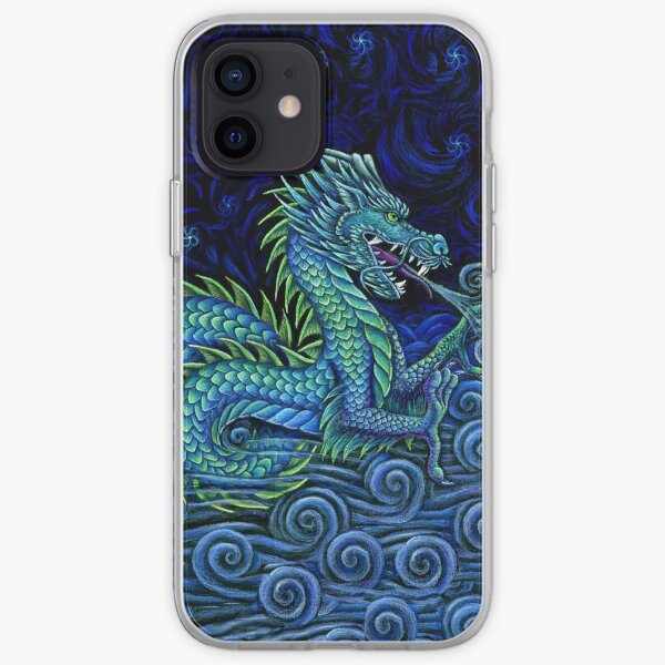 Chinese Azure Dragon iPhone Soft Case