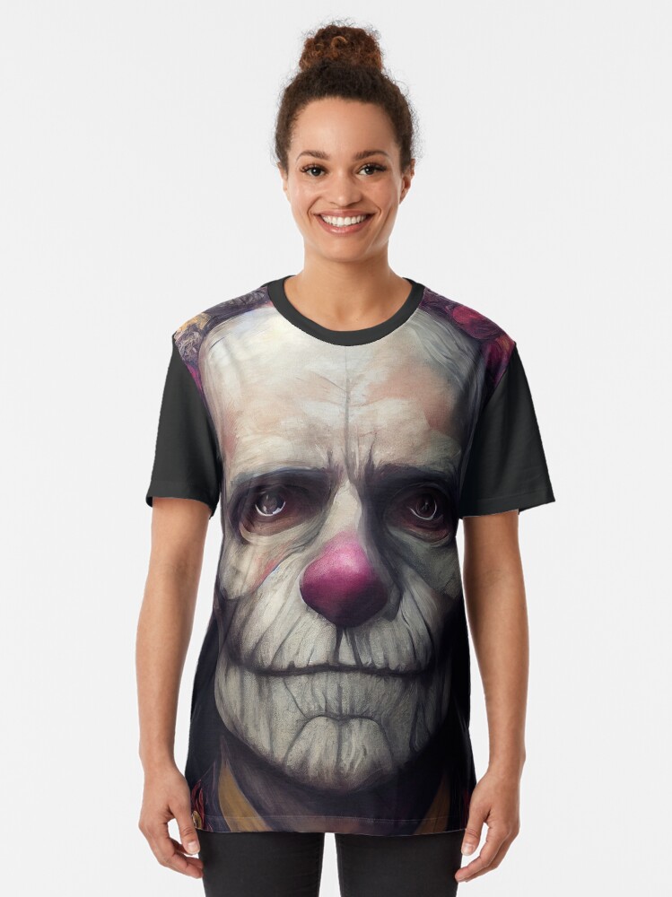 Graphic T-Shirt, Killer Klown designed and sold by guidonr1