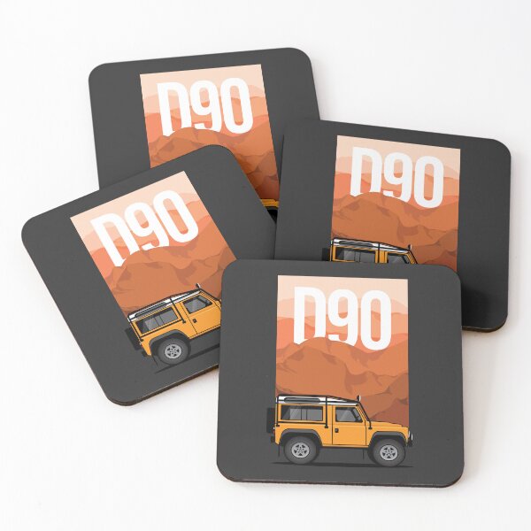 Item preview, 4x4 Yellow D90 Graphic Interpretation designed and sold by blackdogshop.