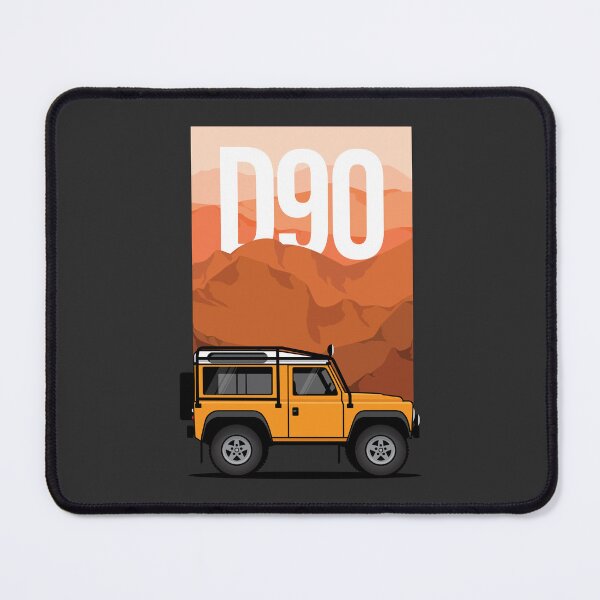 Item preview, 4x4 Yellow D90 Graphic Interpretation designed and sold by blackdogshop.