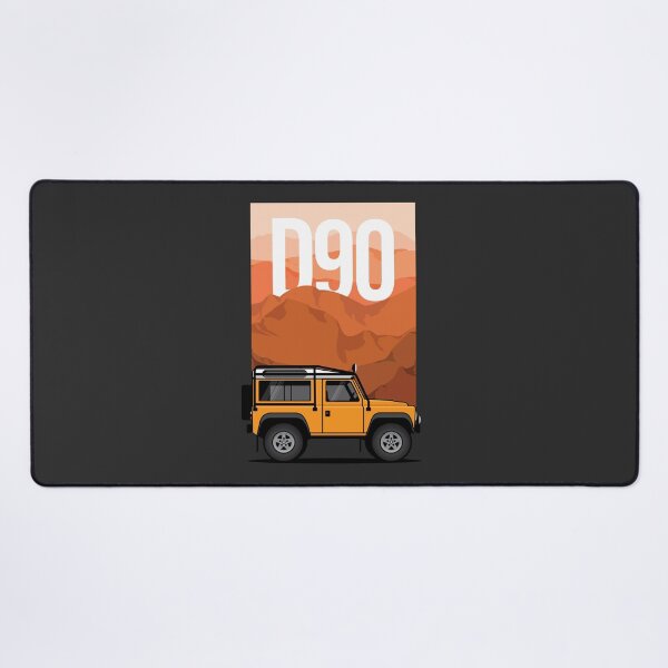 Artikelvorschau, 4x4 Gelb D90 Grafische Interpretation entworfen und verkauft von blackdogshop.