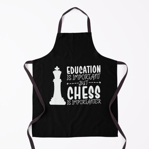 Item preview, Education Is Important But Chess Is Importanter designed and sold by BelloniArtShop.