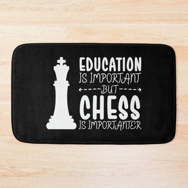 Item preview, Education Is Important But Chess Is Importanter designed and sold by BelloniArtShop.