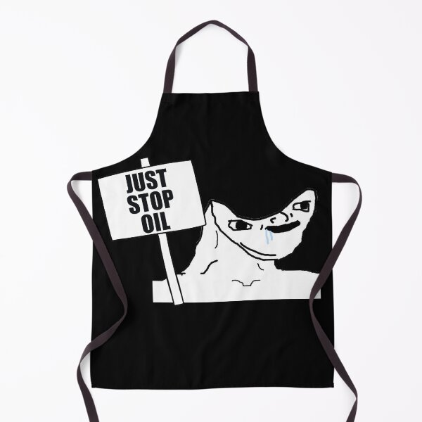 Item preview, Just Stop Oil Brainlet Activist Meme designed and sold by epicmemeshirts1.