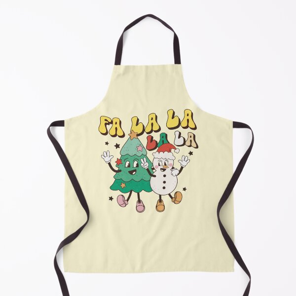Item preview, Fa lala lala retro Christmas vintage designs designed and sold by ArtfulGiftShop.