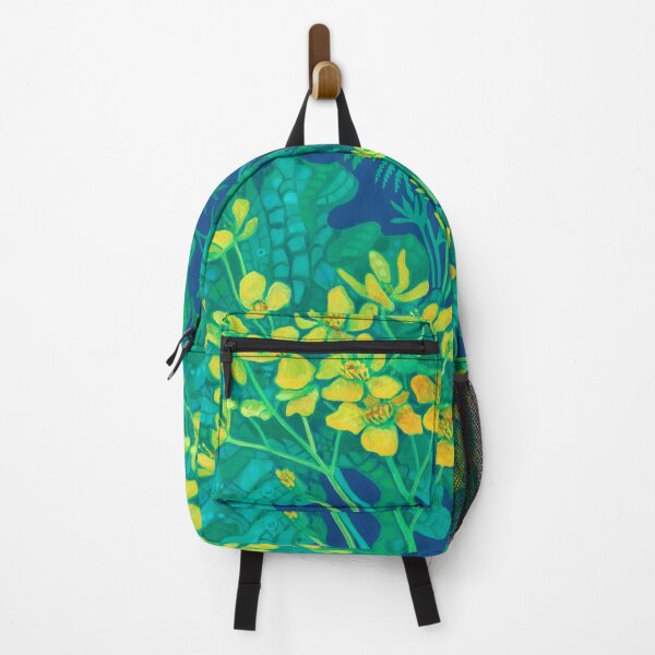 Item preview, Marsh Marigold Flower Summer Wildflowers Floral Painting designed and sold by Julia Khoroshikh.
