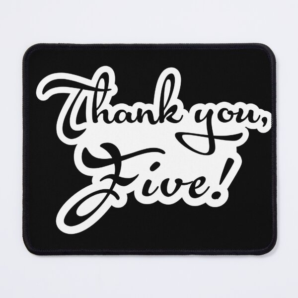 Item preview, Thank You Five designed and sold by MyJamieBell.