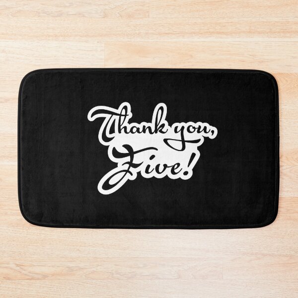 Item preview, Thank You Five designed and sold by MyJamieBell.