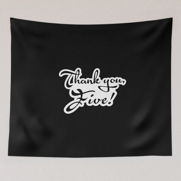 Item preview, Thank You Five designed and sold by MyJamieBell.