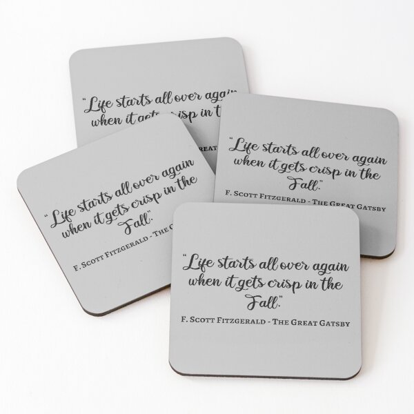Item preview, The Great Gatsby Quote IV - Handwritten Style designed and sold by Lemon Pepper.
