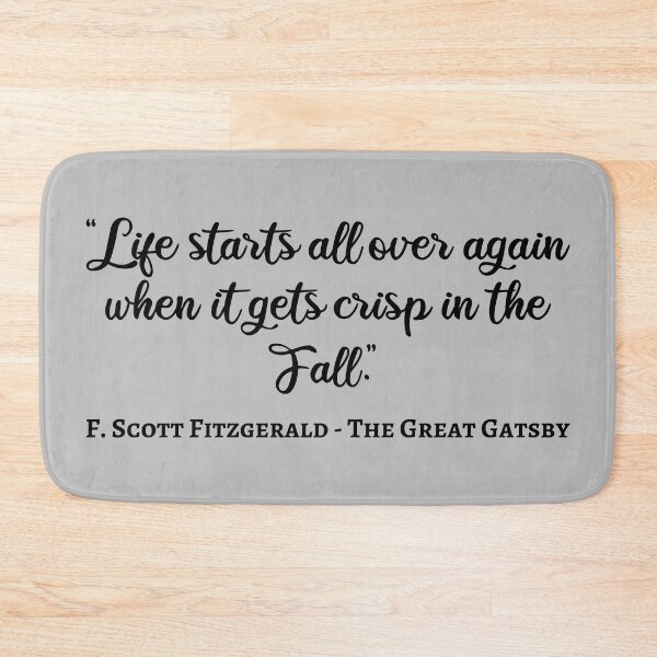 Item preview, The Great Gatsby Quote IV - Handwritten Style designed and sold by Lemon Pepper.