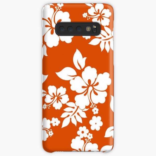 Hawaiian Pattern - Red Samsung Galaxy Snap Case
