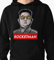 Rocket man Kim Jong-Un Donald Trump RocketMan T Shirt Pullover Hoodie