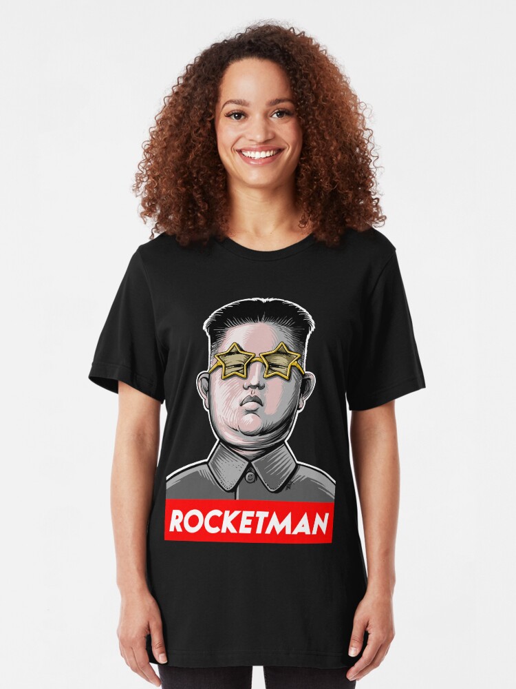 Kim Jong Un Donald Trump Rocket Man Funny Rocketman T-shirt Shirt