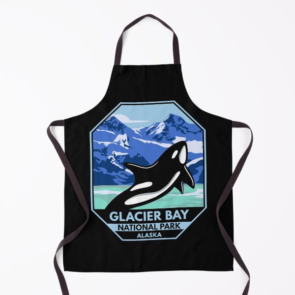 Item preview, Glacier Bay National Park Alaska Killer Whale Emblem designed and sold by KrisSidDesigns.