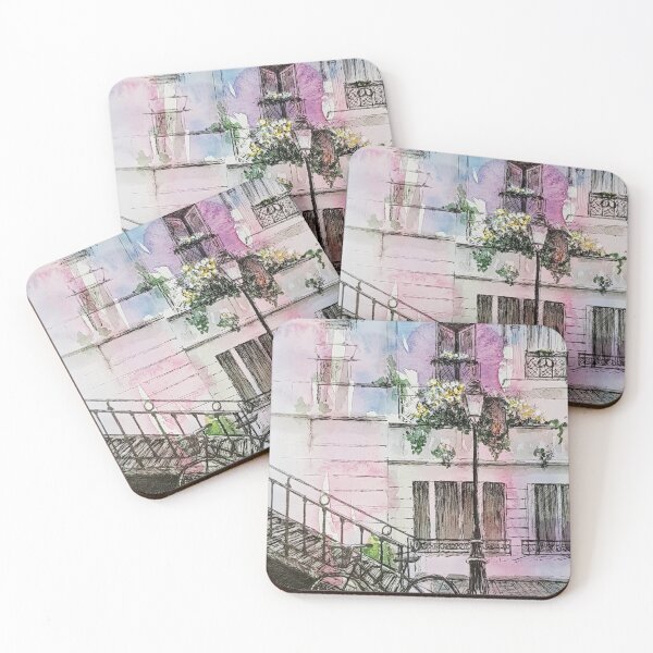 Item preview, Bicycle in Paris designed and sold by Vicky Dolan Art.