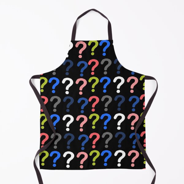 Item preview, Question marks (black background) designed and sold by MentaLee.