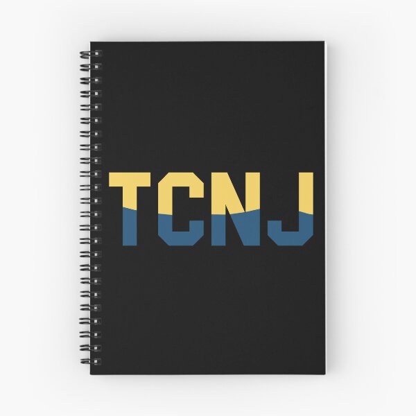Artikelvorschau, TCNJ Blaues und goldenes College-Logo, gewellt entworfen und verkauft von sarascoprox.