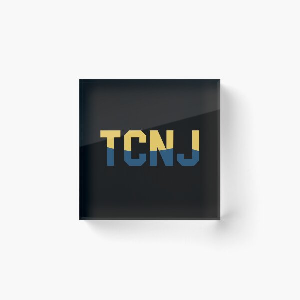 Item preview, TCNJ Blue and Gold Logo Collegiate Wavy designed and sold by sarascoprox.