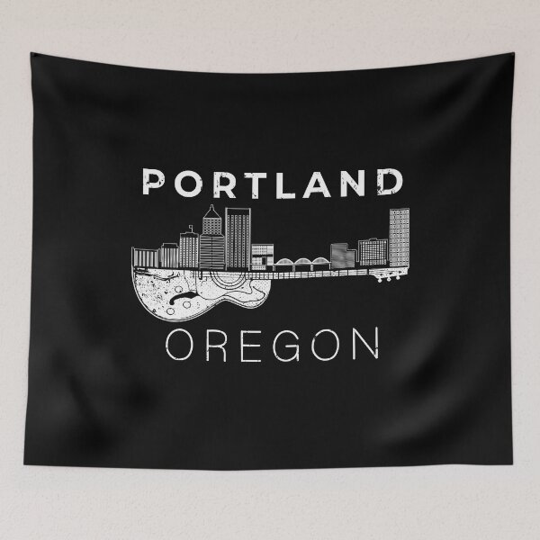 Item preview, Portland Souvenir Men Oregon Gift Music Guitar designed and sold by DSWShirts.