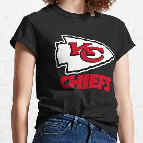 Women's Kansas City Chiefs Ladies Bling Long Sleeve Shirt T-Shirt (Size  S-4XL)