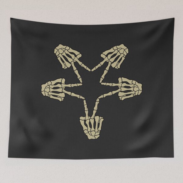 Item preview, SKULL HANDS STAR - COLORS designed and sold by hugoncalves.
