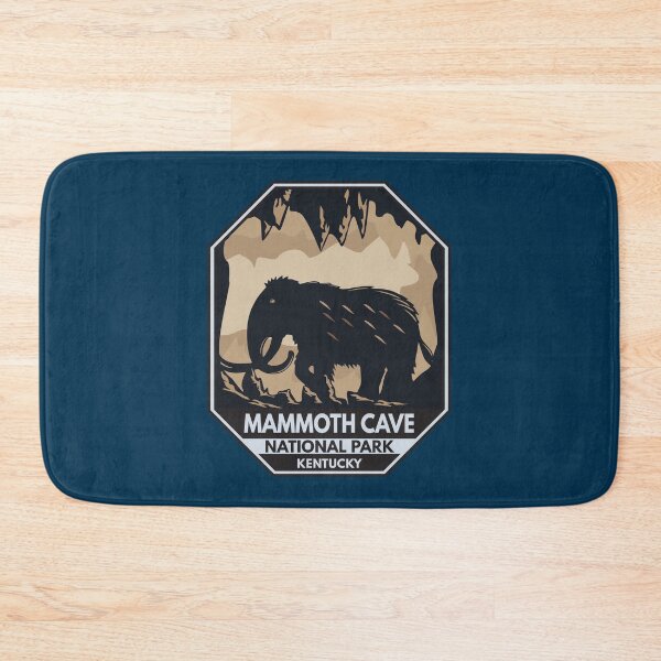 Item preview, Mammoth Cave National Park Woolly Mammoth Emblem designed and sold by KrisSidDesigns.