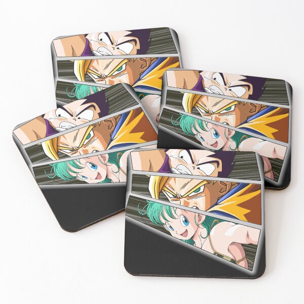 Item preview, Luchadores de Dragon Ball designed and sold by Kate Loo.