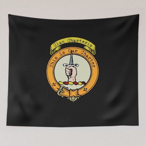 Item preview, Clan Charteris Scottish Clan Surname crest designed and sold by BagTown Clans.
