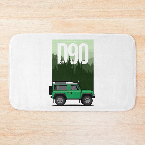 Item preview, 4x4 Green D90 In Forest Graphic Interpretation designed and sold by blackdogshop.