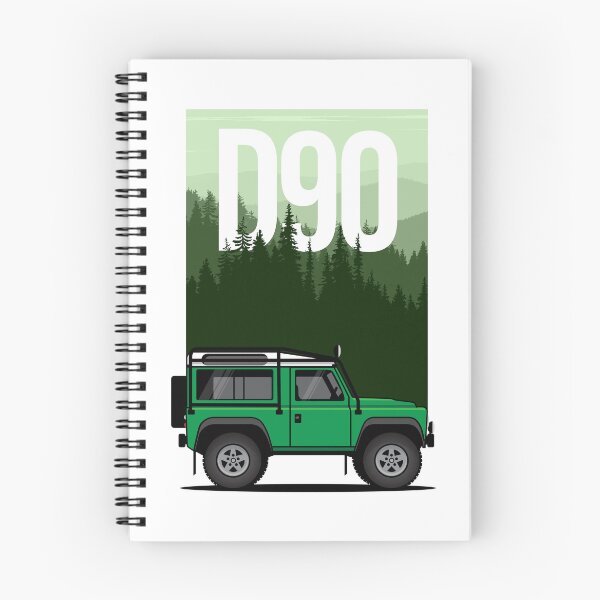 Item preview, 4x4 Green D90 In Forest Graphic Interpretation designed and sold by blackdogshop.