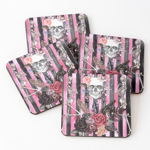 Item preview, Vintage Sexy Skeleton designed and sold by Velvet Rebel Prints.