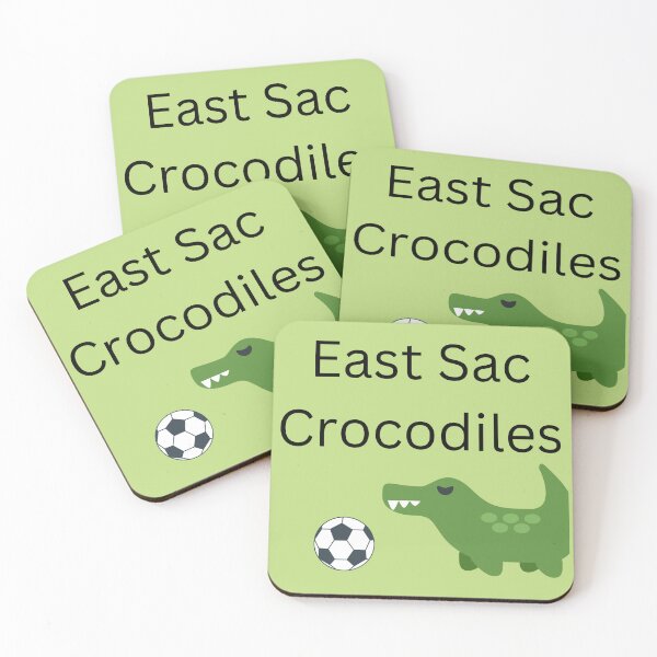 Item preview, East Sac Crocodiles Soccer  - vertical designed and sold by StealthFandom.