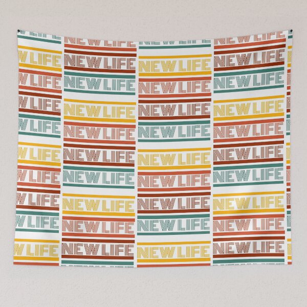 Item preview, Retro New Life designed and sold by GEGSTORE.