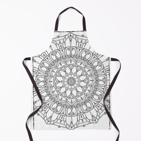 Item preview, black mandala designed and sold by buzztop.